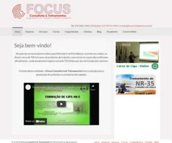Focustreinamentos.com.br(Segurança do Trabalho) Screenshot