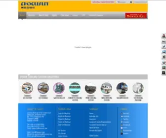 Focusun.com(The leading manufacturer of ice machines and vacuum coolers) Screenshot