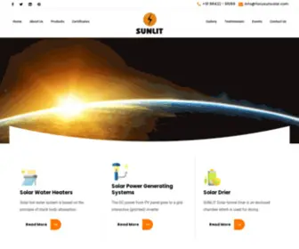 Focusunsolar.com(Focusun) Screenshot