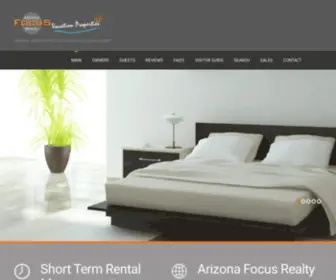 Focusvacationrentals.com(Focus Vacation Rental Properties) Screenshot