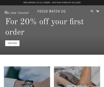 Focuswatchco.com(Focus Watch Co) Screenshot