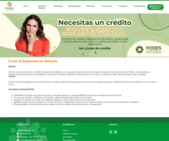 Fodes.co(Fondo de Empleados de Sabaneta) Screenshot