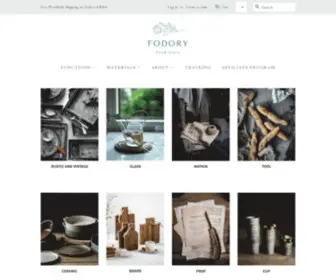 Fodory.com(FODORY Food Stories) Screenshot