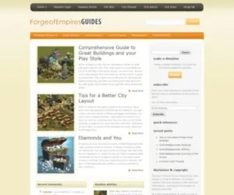 Foeguides.com(Forge of Empires Guides) Screenshot