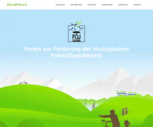 Foej-Aktiv.de(FÖJ) Screenshot