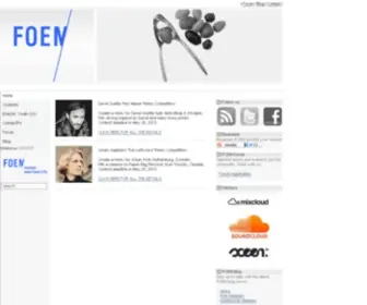 Foem.info(FOEM, Music Communication Agency) Screenshot