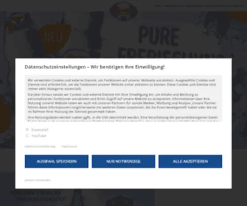 Foerstina-Sprudel.de(Startseite) Screenshot