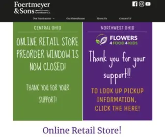 Foertmeyerandsons.com(Foertmeyer & Sons Greenhouse) Screenshot