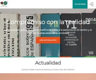 Foessa.es(Home) Screenshot