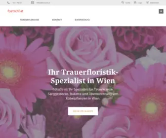 Foetschl.at(Fötschl Trauerfloristk in Wien) Screenshot