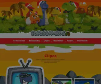 Fofossauros.com(Xalingo) Screenshot