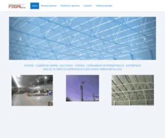 Fogalestructuras.com(Madre) Screenshot