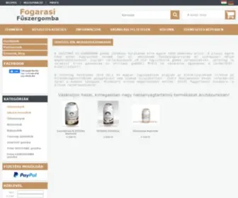 Fogarasigomba.hu(Ganoderma) Screenshot