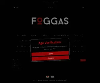 Foggasvapeshop.co.za(Foggas Vape Shop) Screenshot