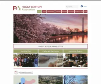 Foggybottomassociation.org(Foggy Bottom Association) Screenshot