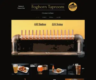 Foghorntaproom.com(Foghorn Taproom) Screenshot