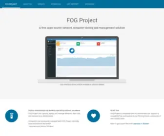 Fogproject.org(FOG Project) Screenshot
