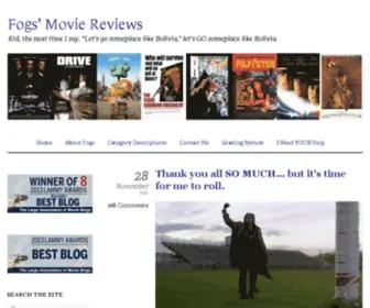 Fogsmoviereviews.com(Fog's Movie Reviews) Screenshot