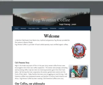 Fogwomancoffee.com(Organic coffee) Screenshot