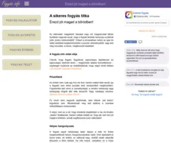 Fogyas.info(Fogyás) Screenshot