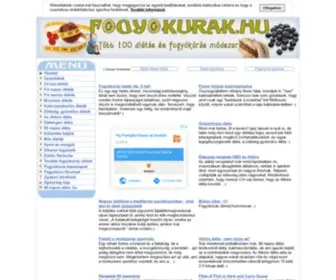 Fogyokurak.hu(Diéta) Screenshot