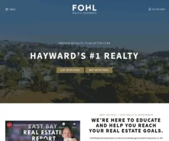 Fohlandhernandez.com(Fohl Realty & Investments) Screenshot