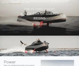 Foiler.com(The Flying Yacht) Screenshot