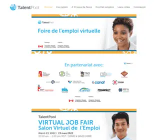 Foiredemploitalentpool.com(Foiredemploi Talent Pool) Screenshot