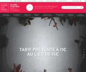 Foiredeparis.fr(La sortie familiale) Screenshot