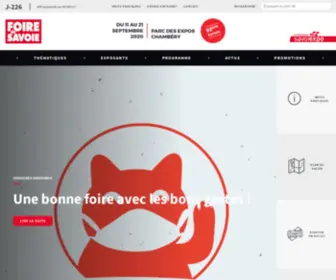 Foiredesavoie.com(Salon) Screenshot