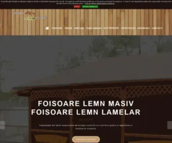 Foisoare-Terase.ro(Foisoare si Terase din lemn) Screenshot