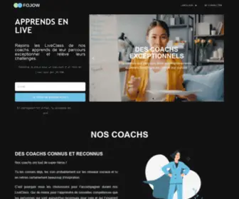 Fojow.fr(Apprends en live) Screenshot