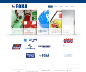 Foka.com.tr(Foka Technique Maritime) Screenshot