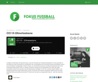 Fokus-Fussball.de(Die tägliche Presse) Screenshot