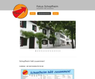 Fokus-Schopfheim.de(Fokus Schopfheim) Screenshot