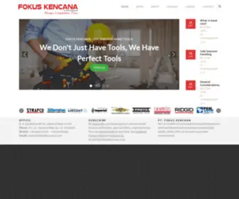 Fokuskencana.com(PT Fokus Kencana) Screenshot