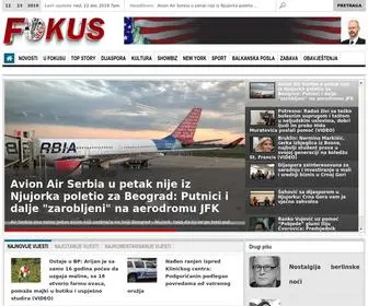 Fokuspress.com(PORTAL REVIJE FOKUS) Screenshot