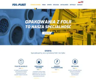 Fol-Plast.com(Producent opakowań foliowych) Screenshot