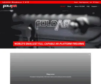 Foldar.com(Homepage) Screenshot