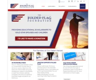 Foldedflagfoundation.org(The Folded Flag Foundation) Screenshot