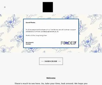 Foldedfolio.com(Free Online Magazine) Screenshot