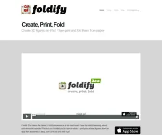 Foldifyapp.com(Foldify) Screenshot