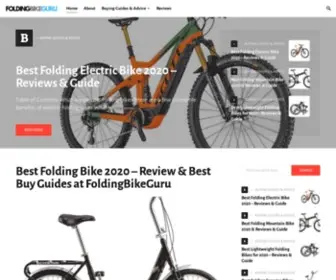 Foldingbikeguru.com(12 Best Folding BikesReview & Best Buy Guide at FoldingBikeGuru) Screenshot