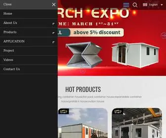 Foldingcontainerhouse.com(Folding Container House) Screenshot