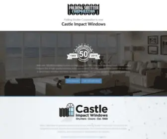 Foldingshutters.com(Folding Shutter Corp) Screenshot