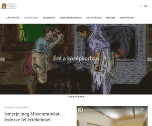 FoldrajZimuzeum.hu(Magyar Földrajzi Múzeum) Screenshot