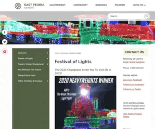 Folepi.org(Festival of Lights) Screenshot