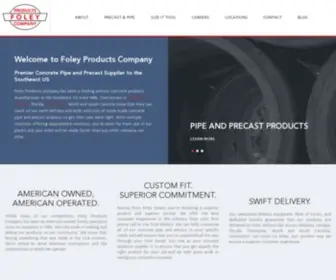 Foleyproducts.com(Foley Products) Screenshot