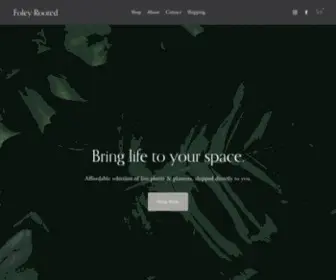 Foleyrooted.com(Foley Rooted) Screenshot