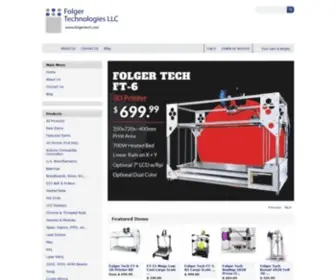 Folgertech.com(Folger Technologies LLC) Screenshot